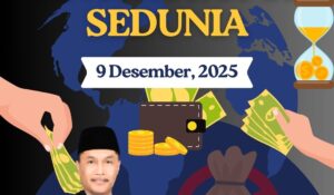 Biru dan Kuning Ilustrasi Selamat Hari Anti Korupsi Sedunia Instagram Post